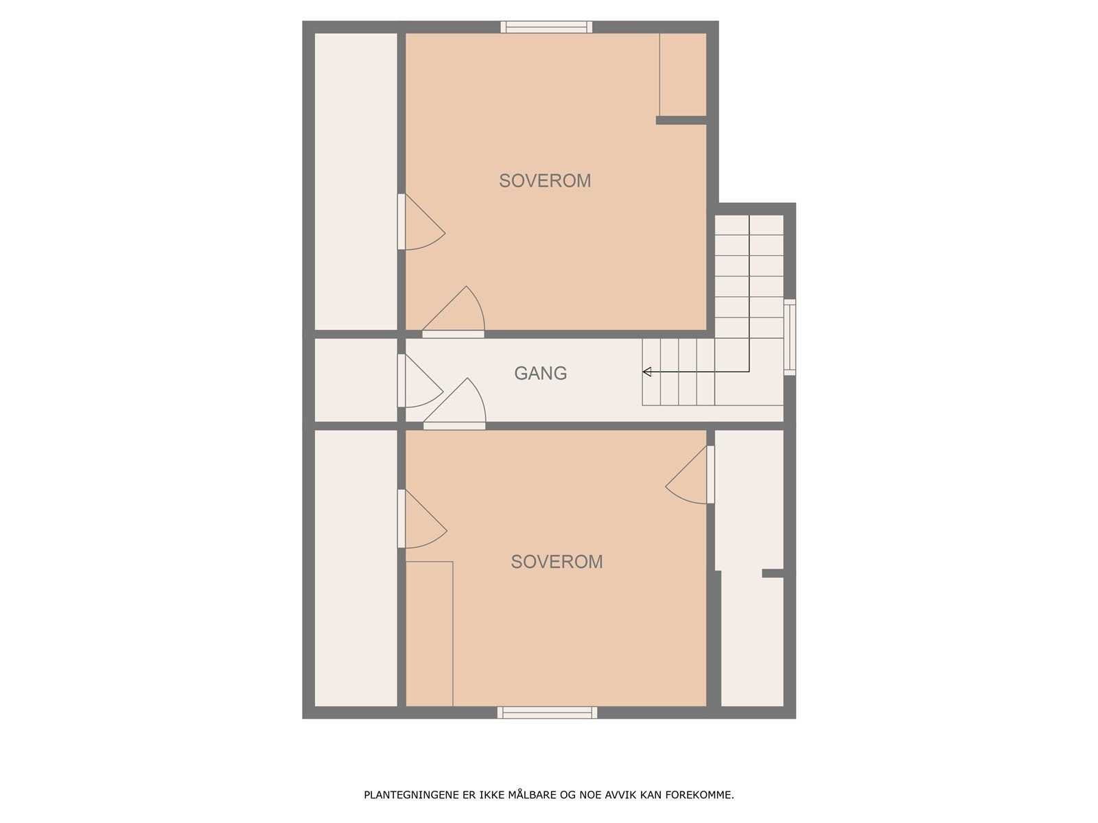 Plantegning loft. Galleribilde