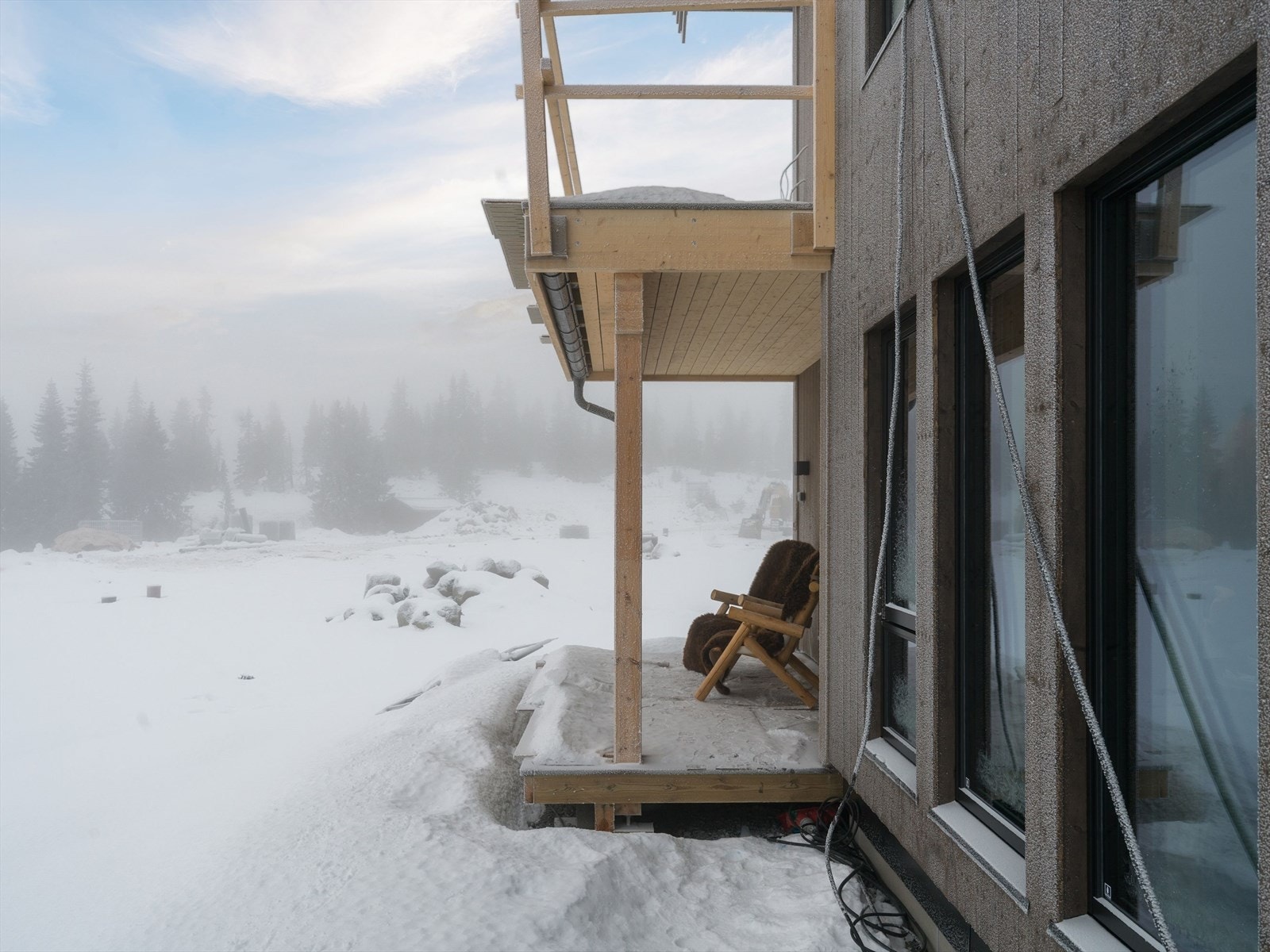 Leilighetene i første etasje får fine, skjermede uteplasser med direkte utgang. Galleribilde