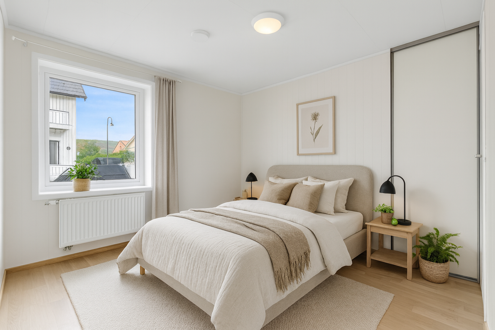 Digital møblering. Galleribilde