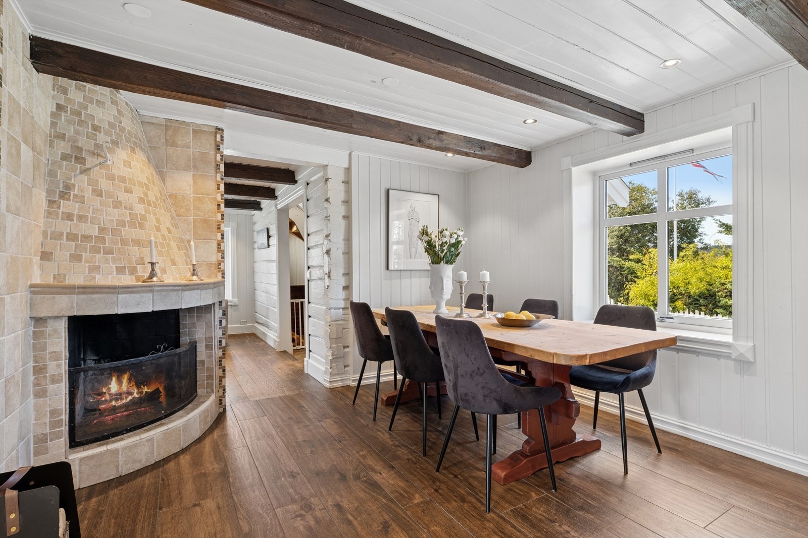 Her kan du invitere venner og familie på hyggelige sammenkomster. Galleribilde