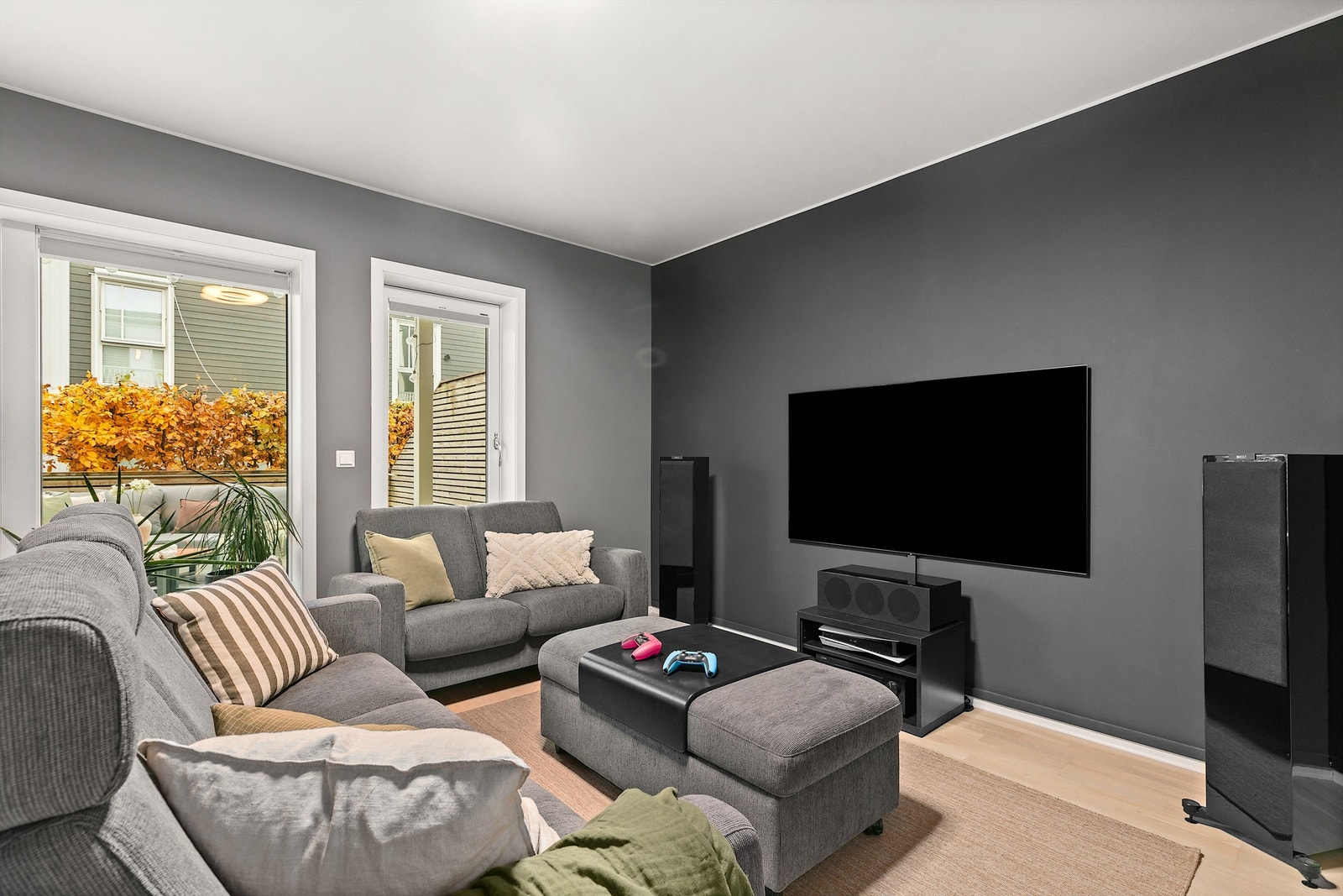 Stuen kan innredes etter eget ønske. Galleribilde