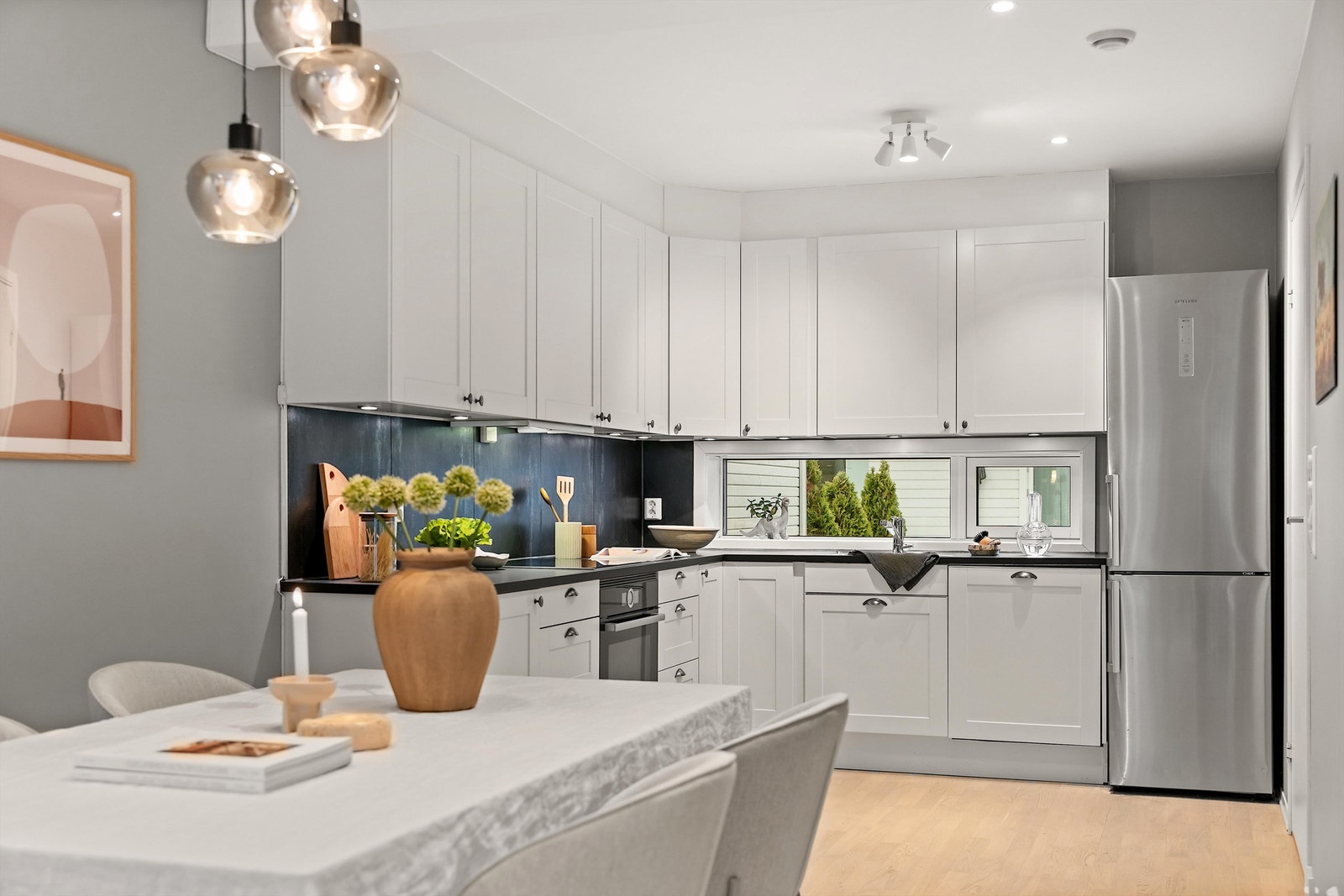 Kjøkkenet er fra kvalitetsleverandøren Sigdal. Galleribilde