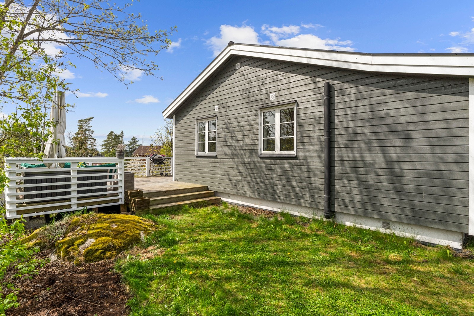 I 2020/2021 ble huset etterisolert og kledningen fornyet. Galleribilde