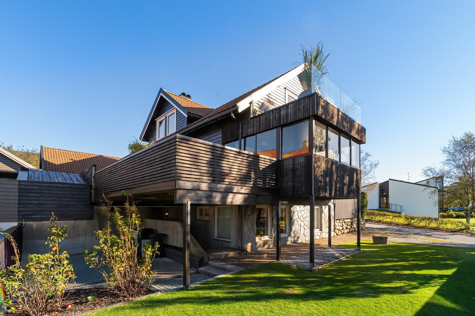 Uteområde til leiligheten. Galleribilde