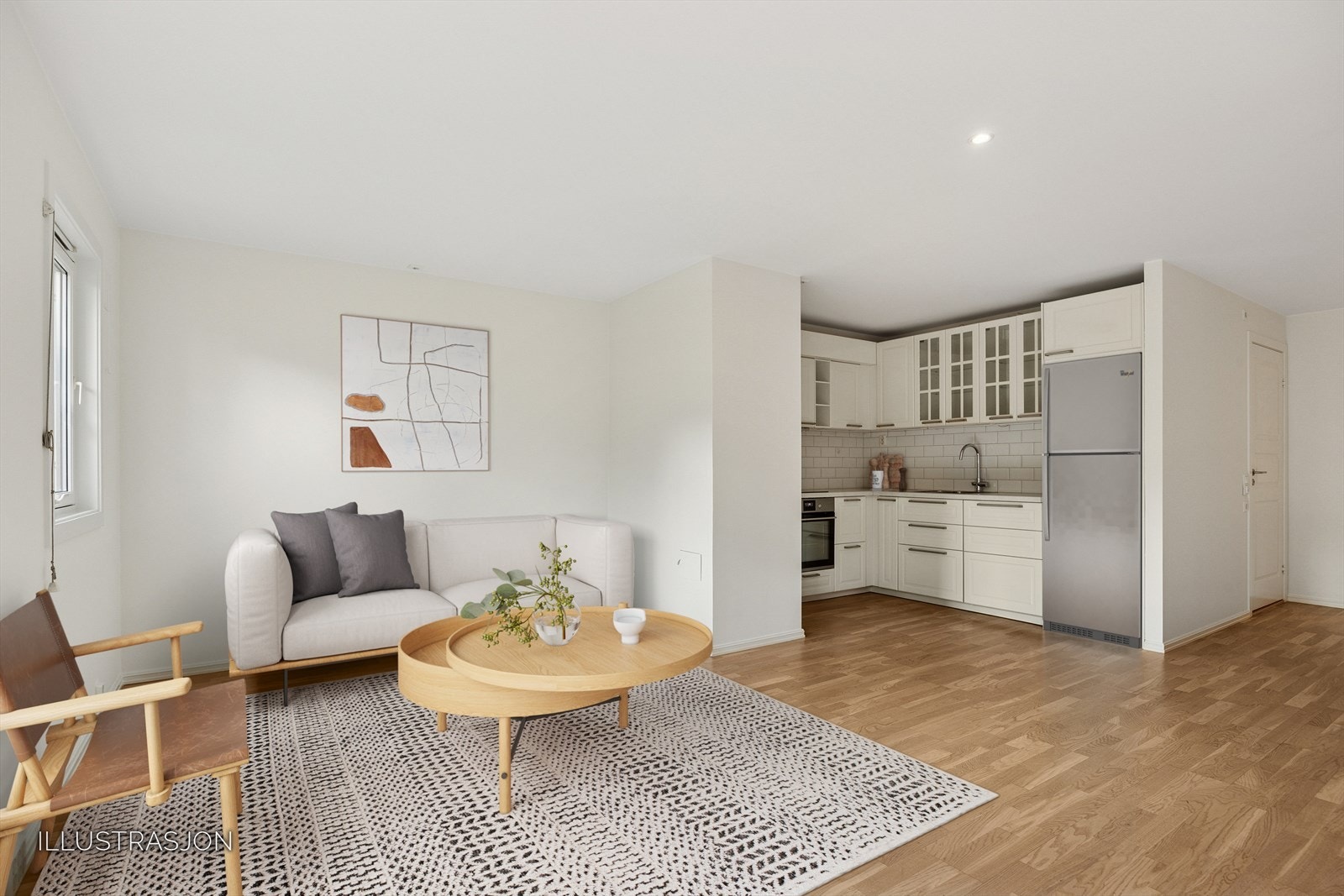 Mulighet for å sette inn en vedovn Galleribilde