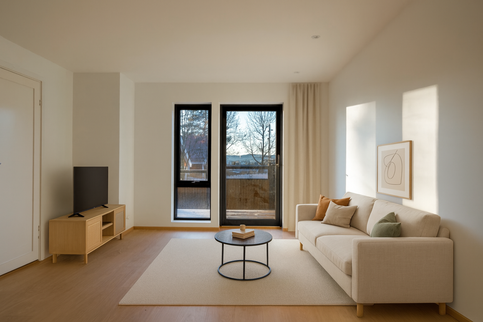 Utleiedel/ungdomsavdeling- Illustrasjon er av illustrativ karakter og angir nødvendigvis ikke korrekt gjengivelse av elementer i boligene. Galleribilde