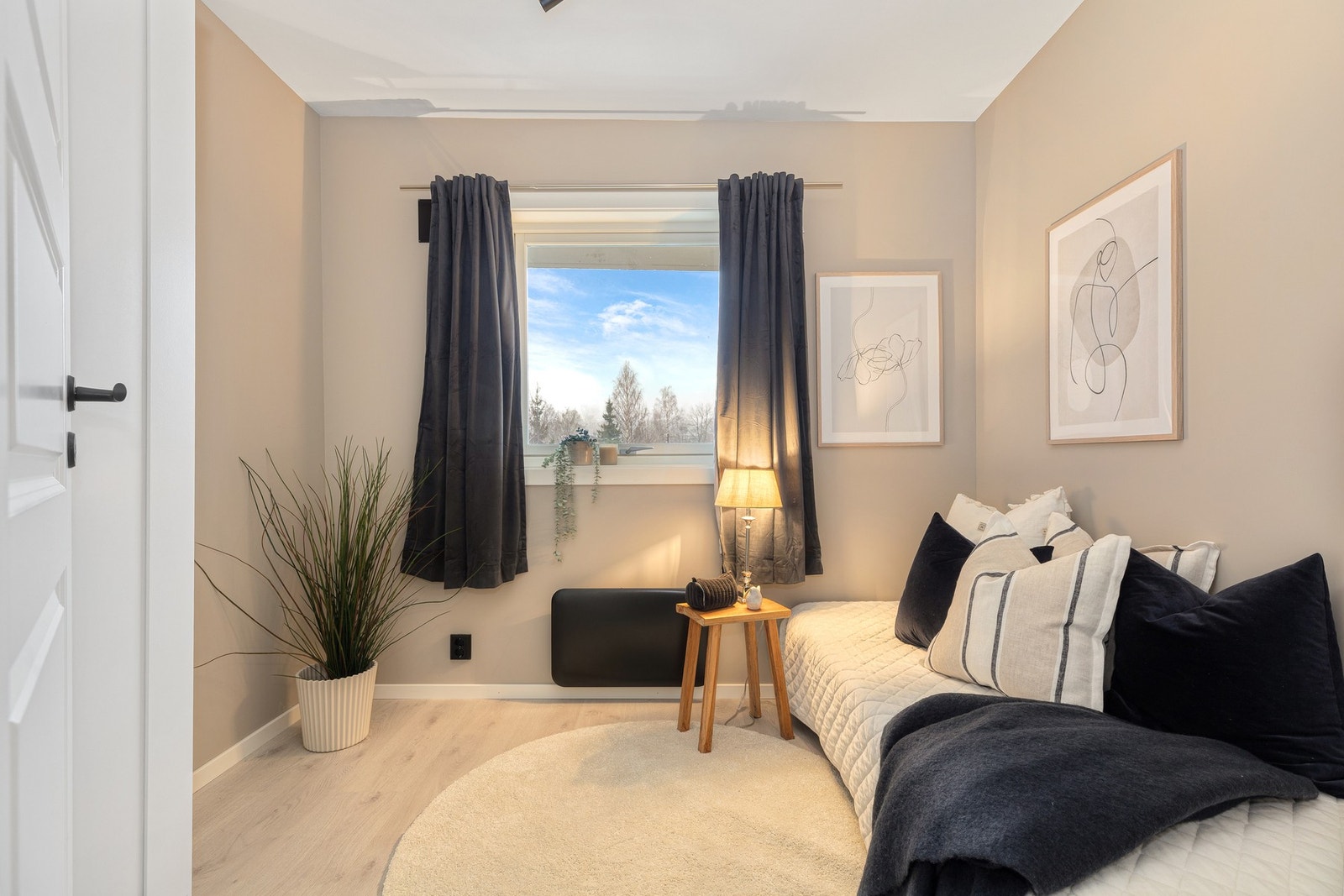 Bod er innredet som soverom. Dette rommet er ikke godkjent som rom for varig opphold. Galleribilde