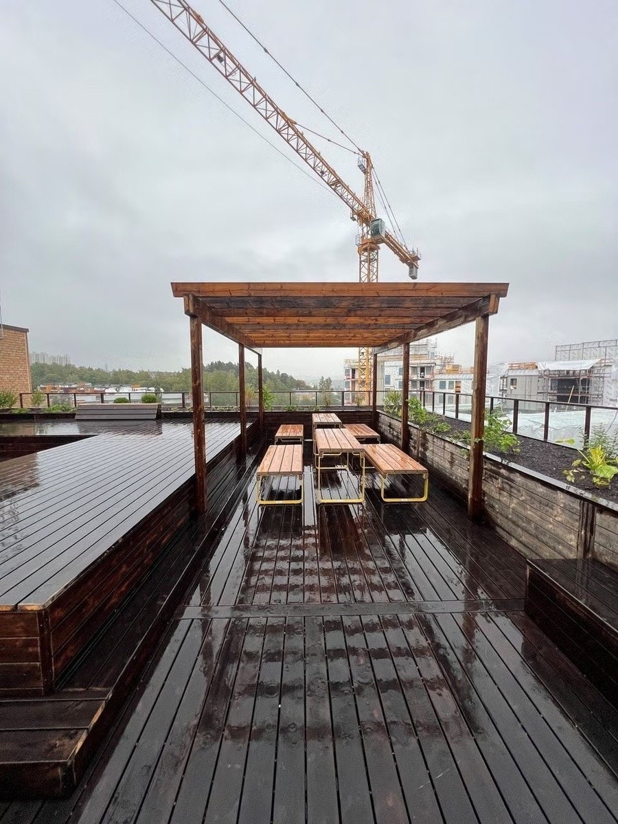 Takterrasse Galleribilde