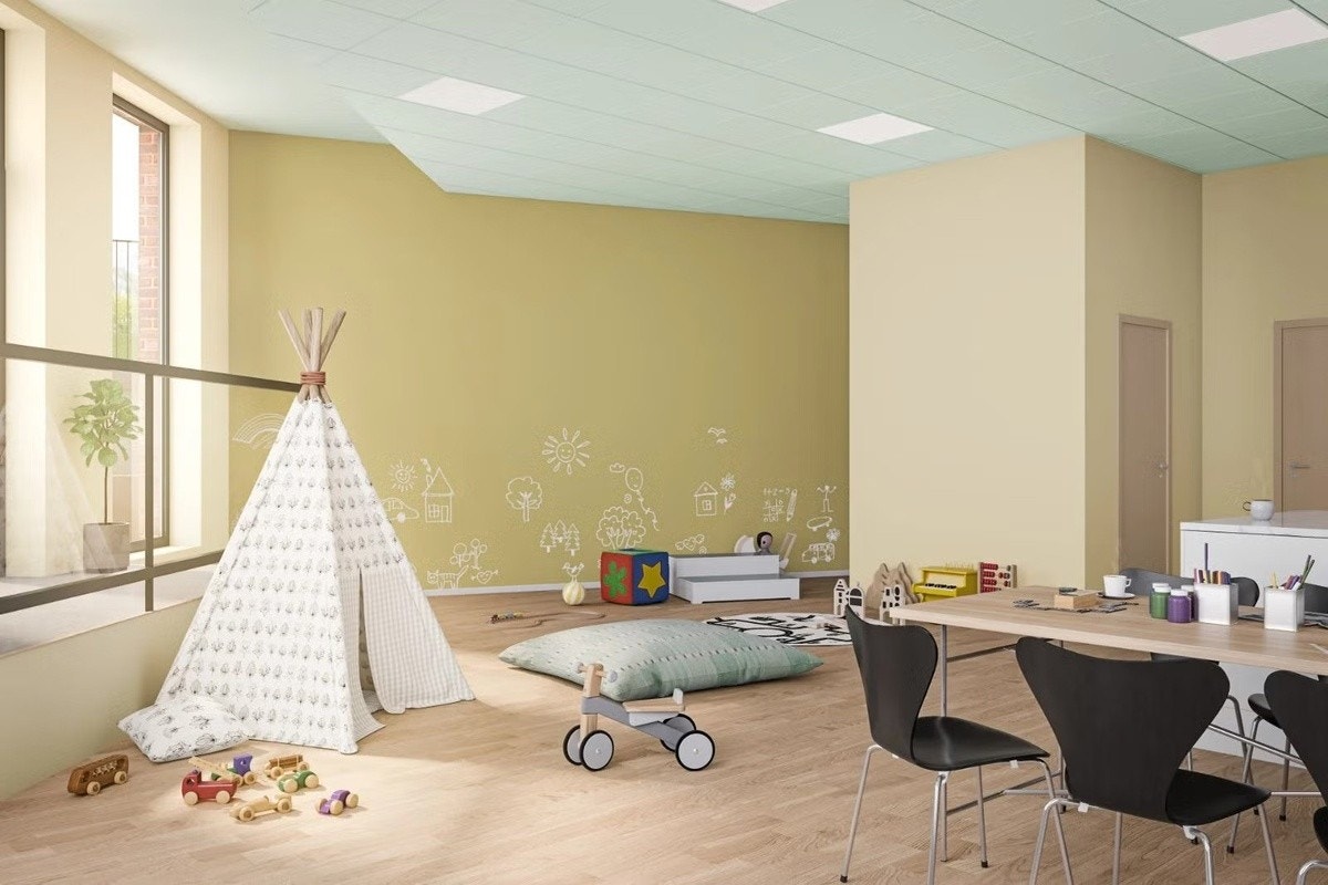 Fellesstua som kan bookes av beboere Galleribilde