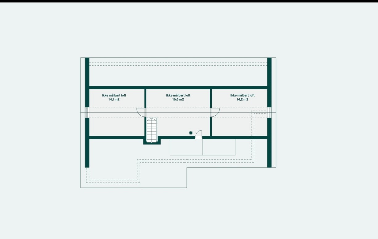 Plantegning 2 etg Furutangen 100 fra Familieytta Galleribilde