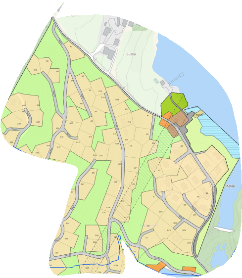 Tomte kart Galleribilde