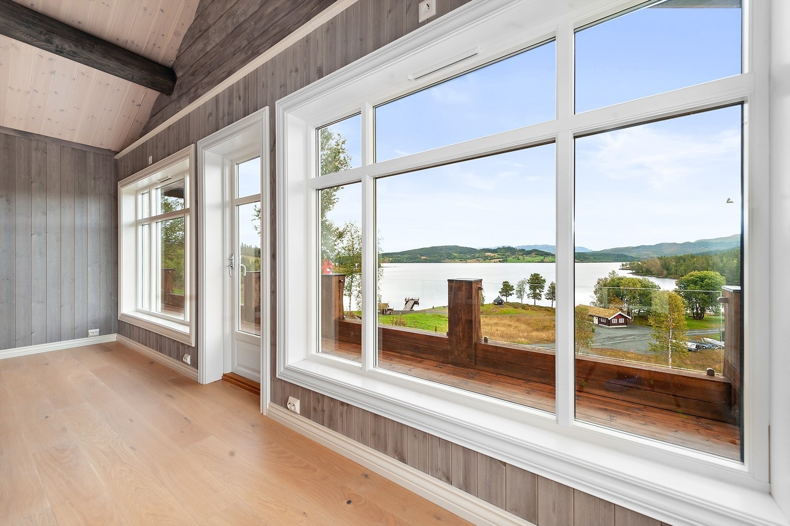 Utsikt fra bygd hytte på tomt C 10 Galleribilde