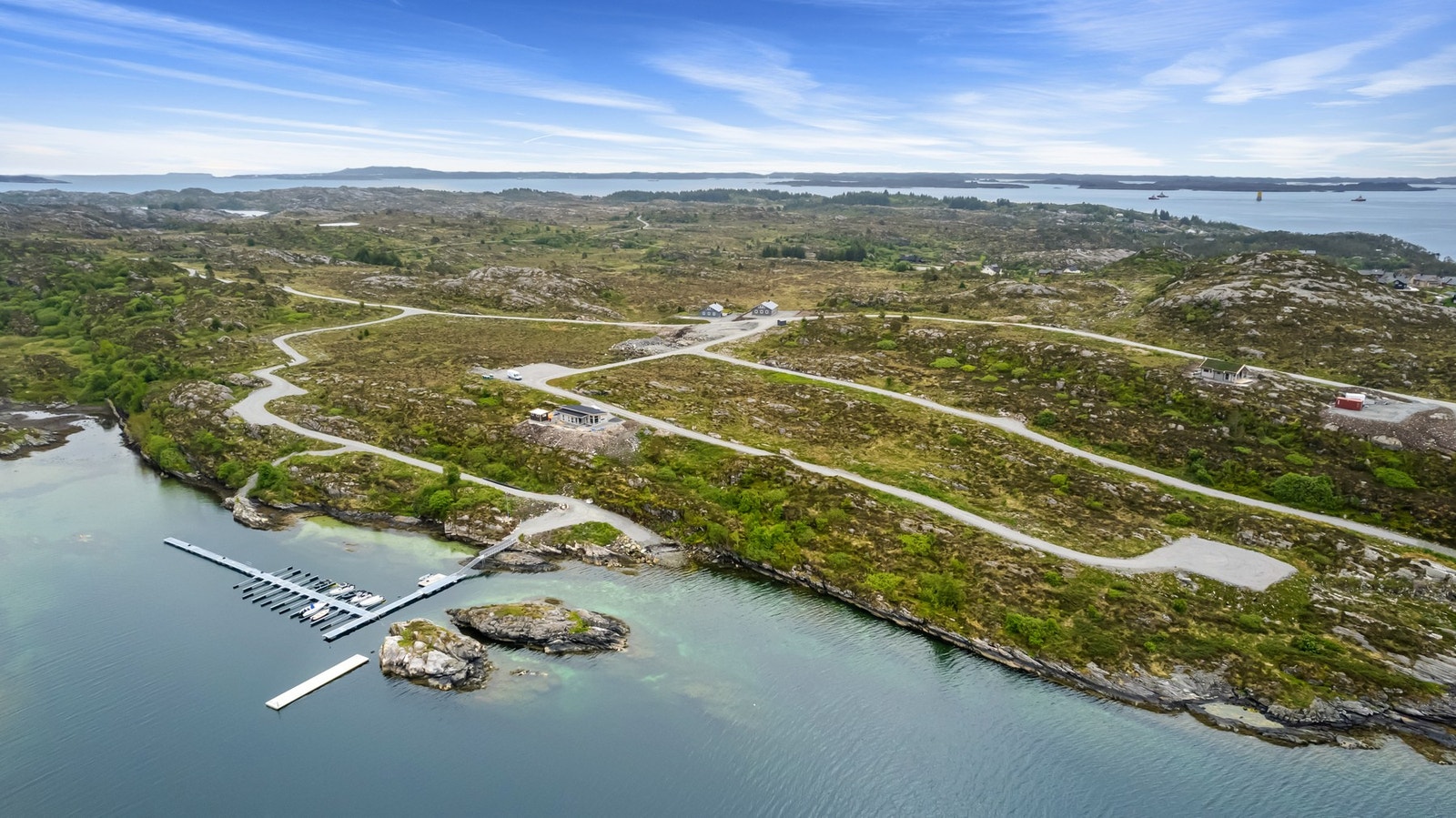 Muligheter for båtplass i Merkedalsvågen. Galleribilde