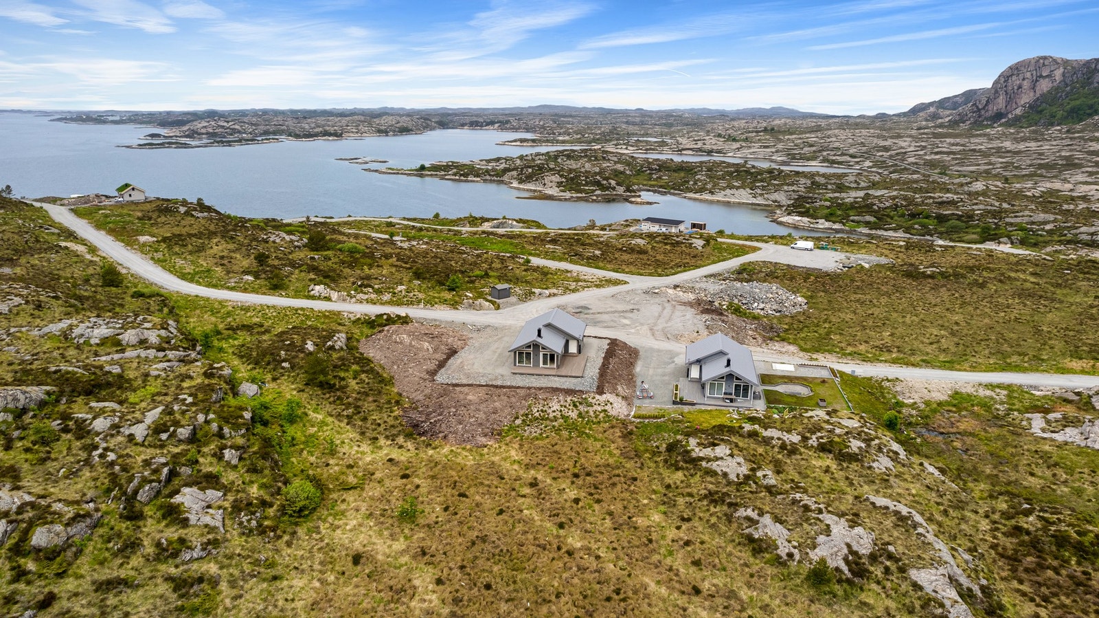 Beliggenheten i feltet er flott og det er ikke planlagt hytter i forkant av denne. Galleribilde