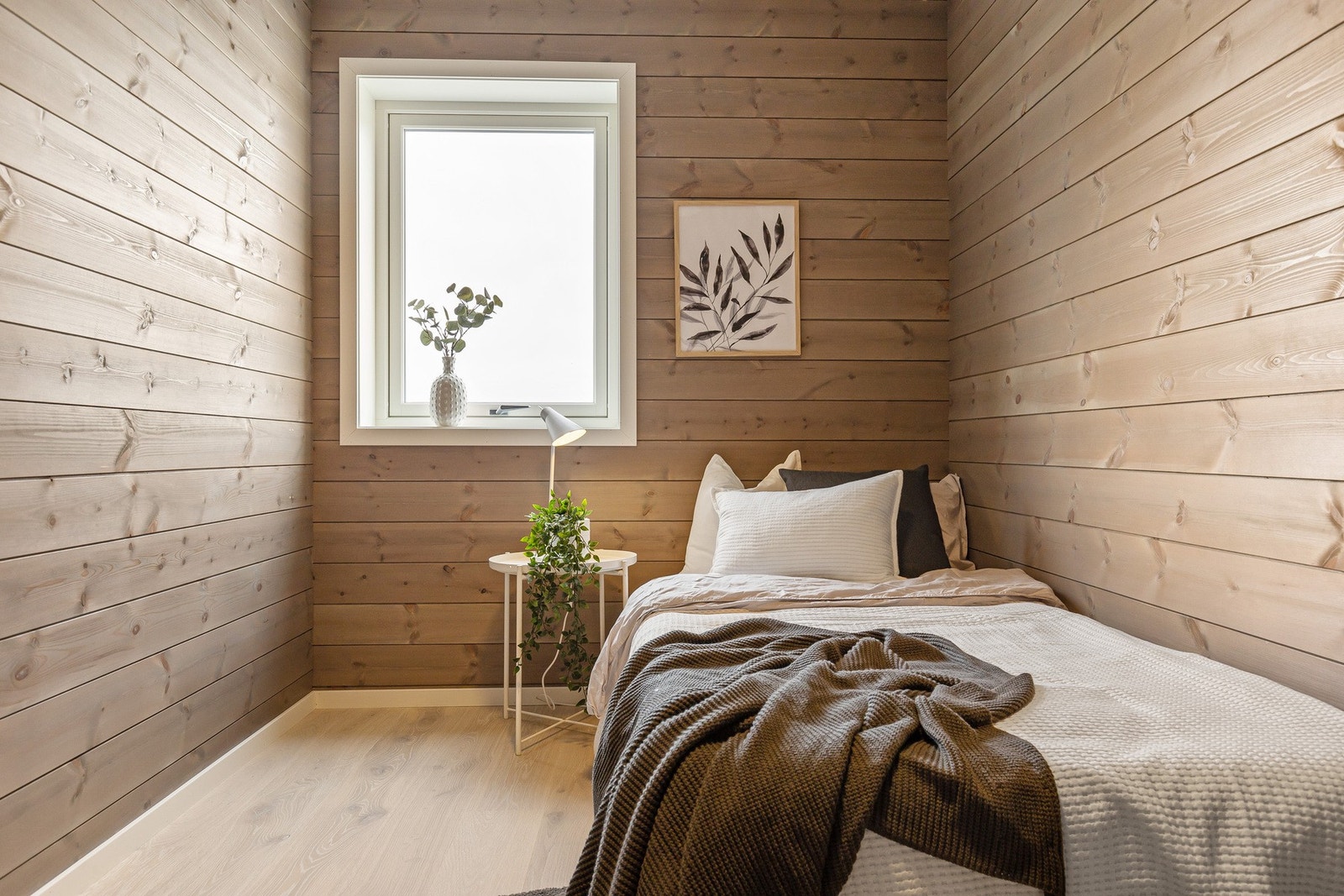 Med 3 soverom har man plass til hele familien. Galleribilde