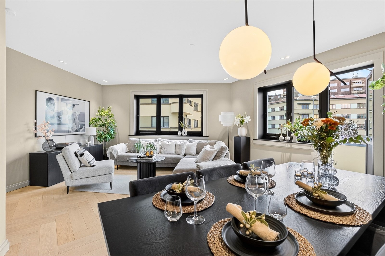 En lekker 4-roms selveierleilighet, pusset opp i 2021/22. Boligen er beliggende i sentrale og attraktive omgivelser på Bislett Galleribilde