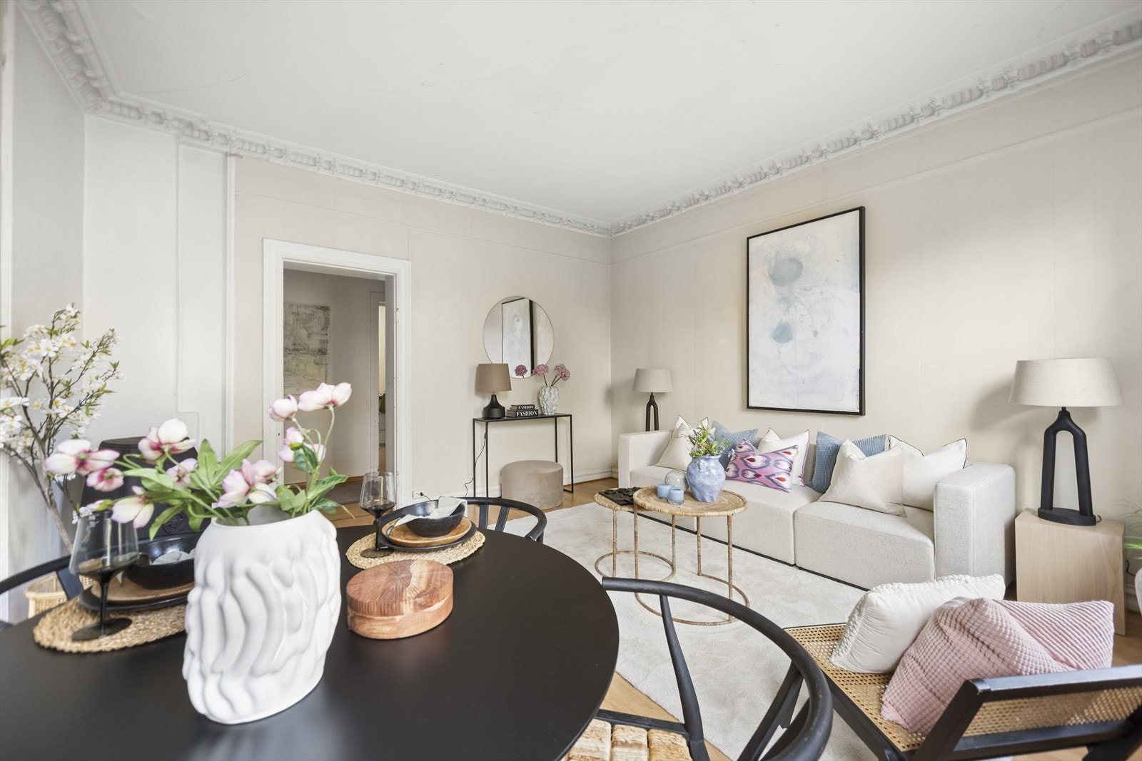 Leiligheten har en innholdsrik og velfungerende planløsning. Galleribilde