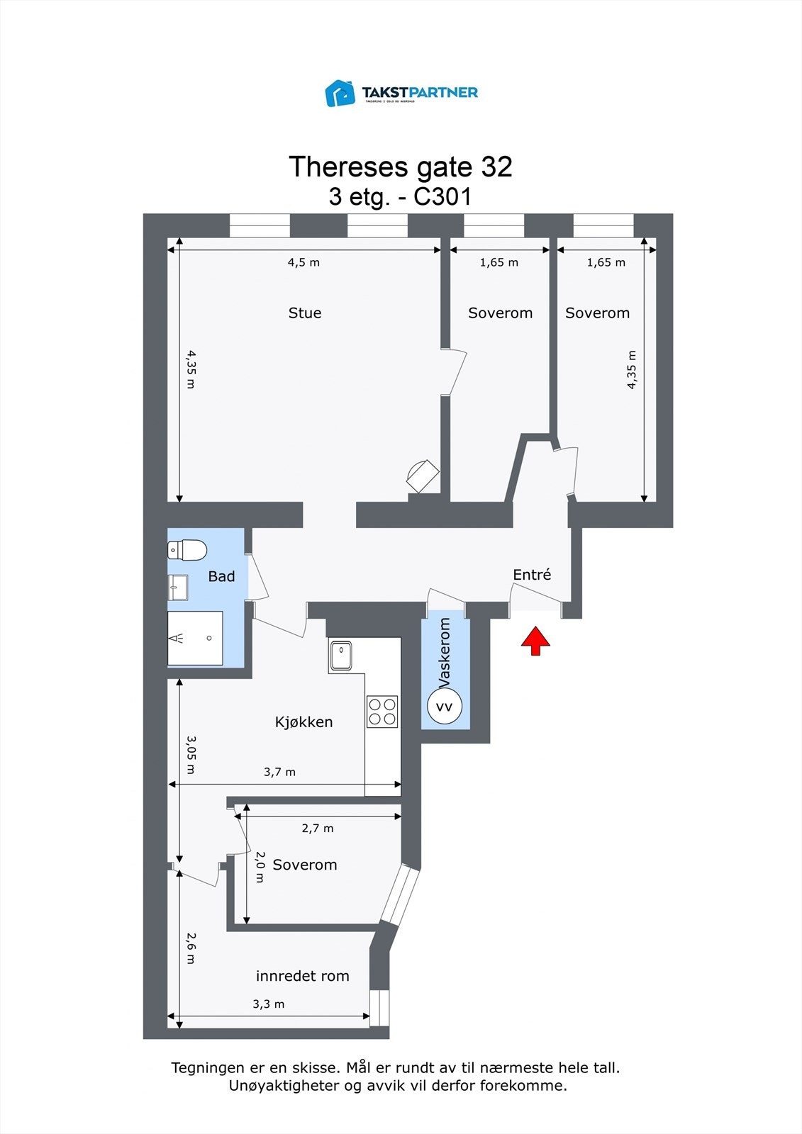 Plantegning. Galleribilde