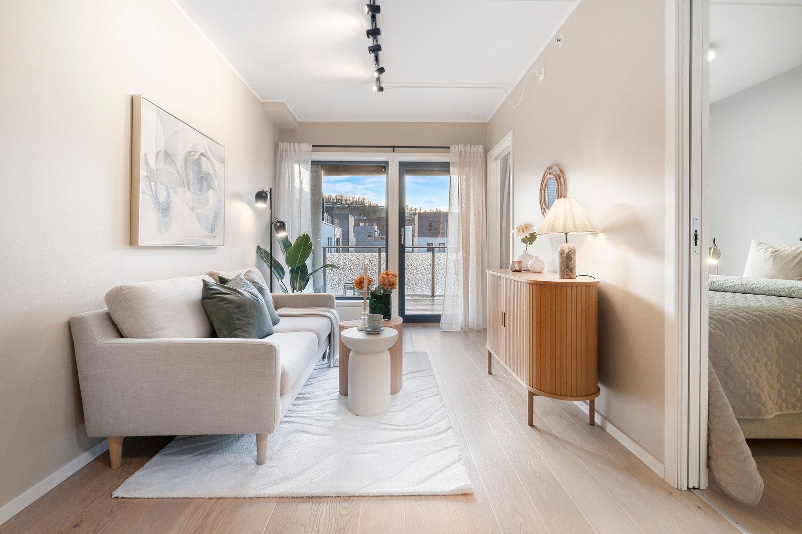 Her kan en enkelt innrede med en deilig sofagruppe med tilhørende møblement Galleribilde