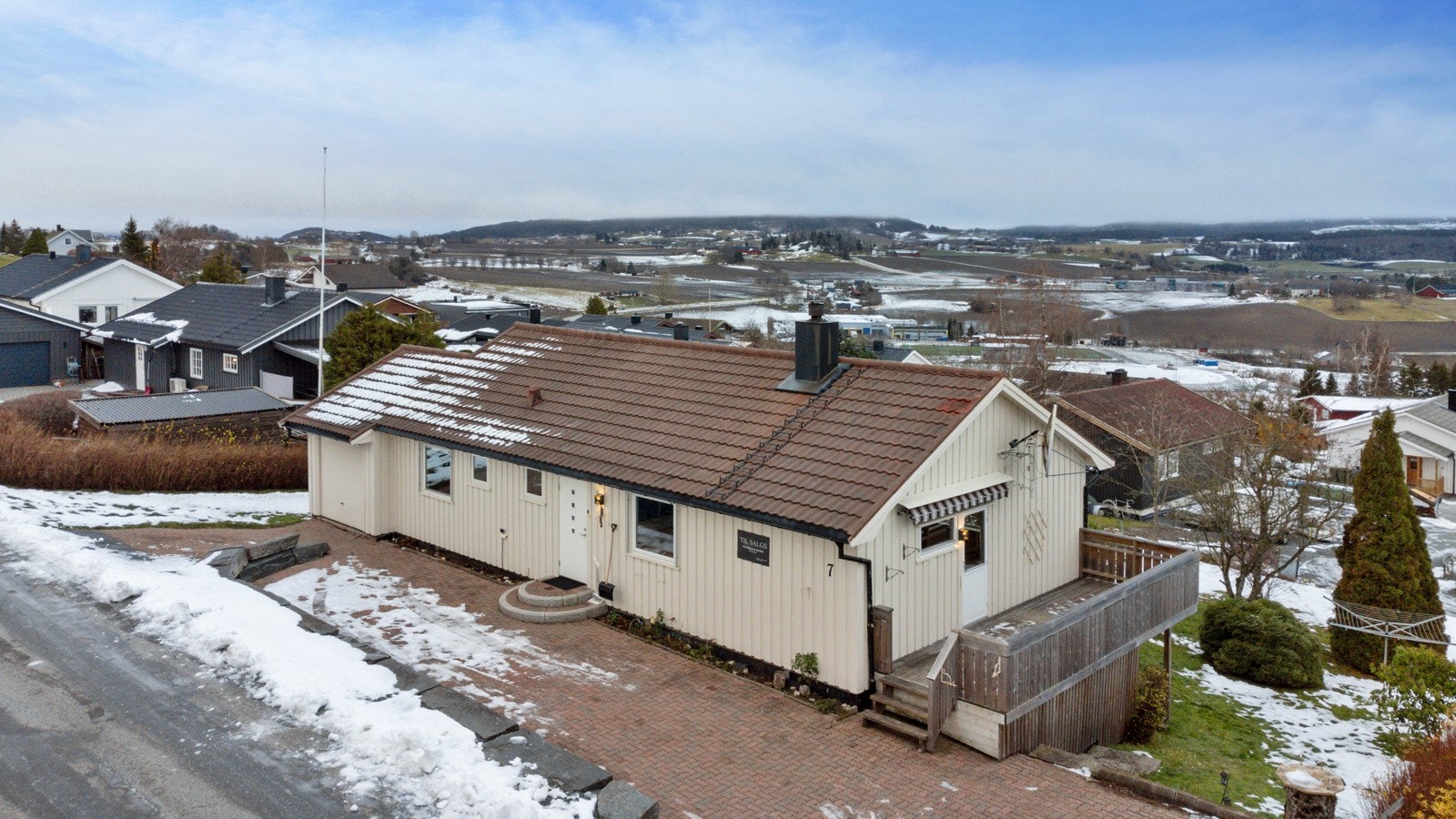 Dronefoto Galleribilde