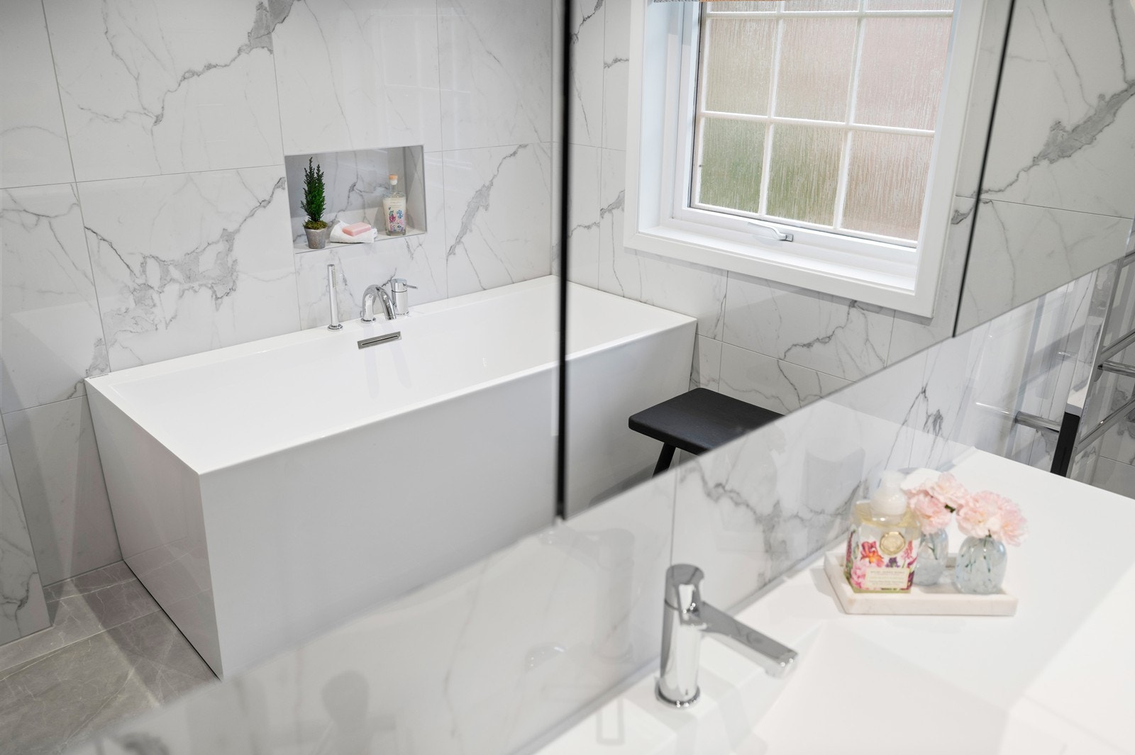 Det er lagt vekt på kvalitetsmaterialer og gjennomtenkte løsninger. Galleribilde