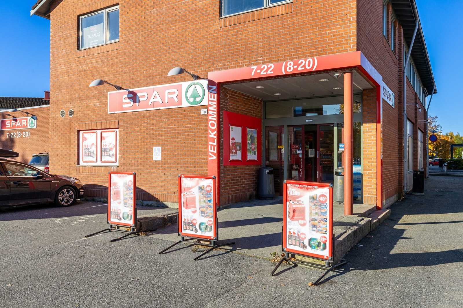 Tøffelavstand til dagligvare Galleribilde