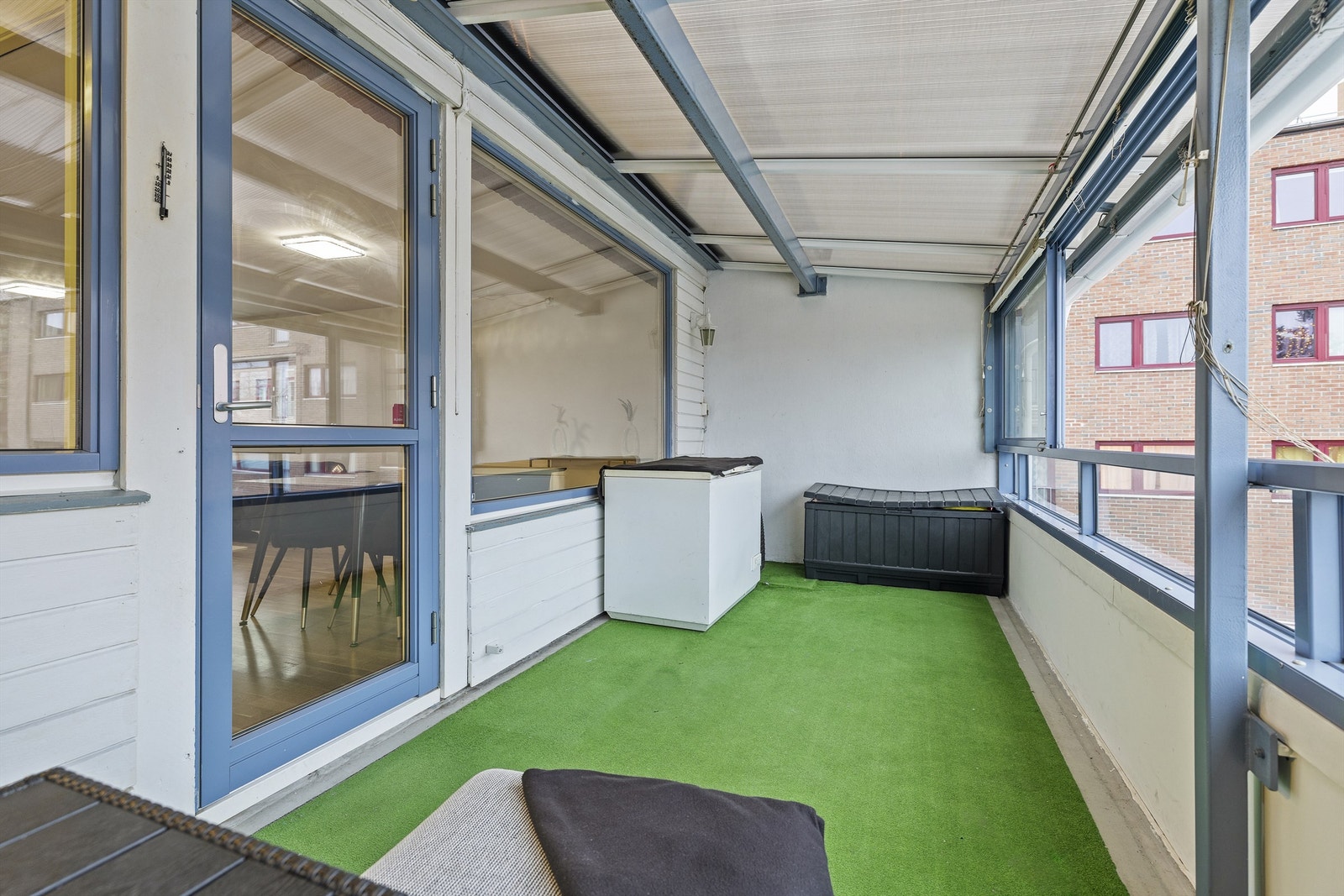 Det er også mulig å ha et spisebord her Galleribilde