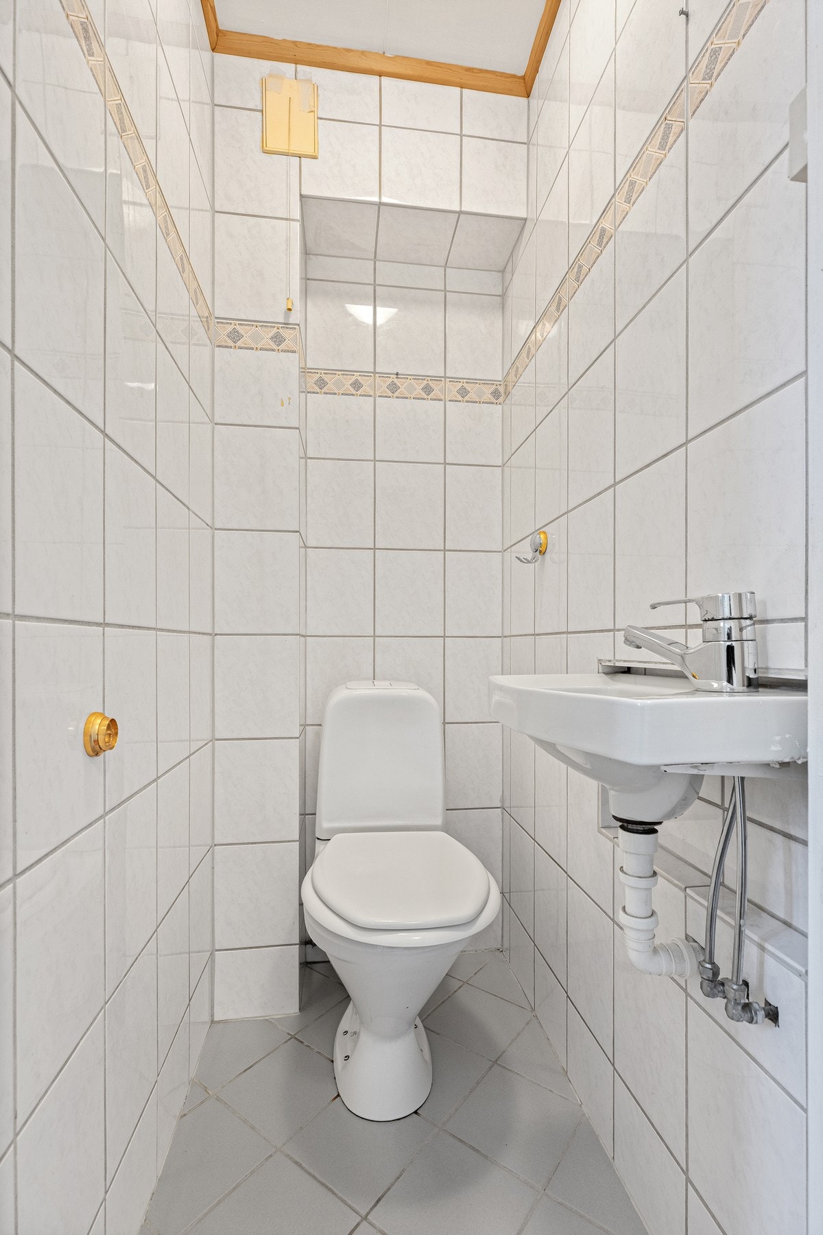 Separat toalettrom sørger for maksimal utnyttelse av plassen Galleribilde