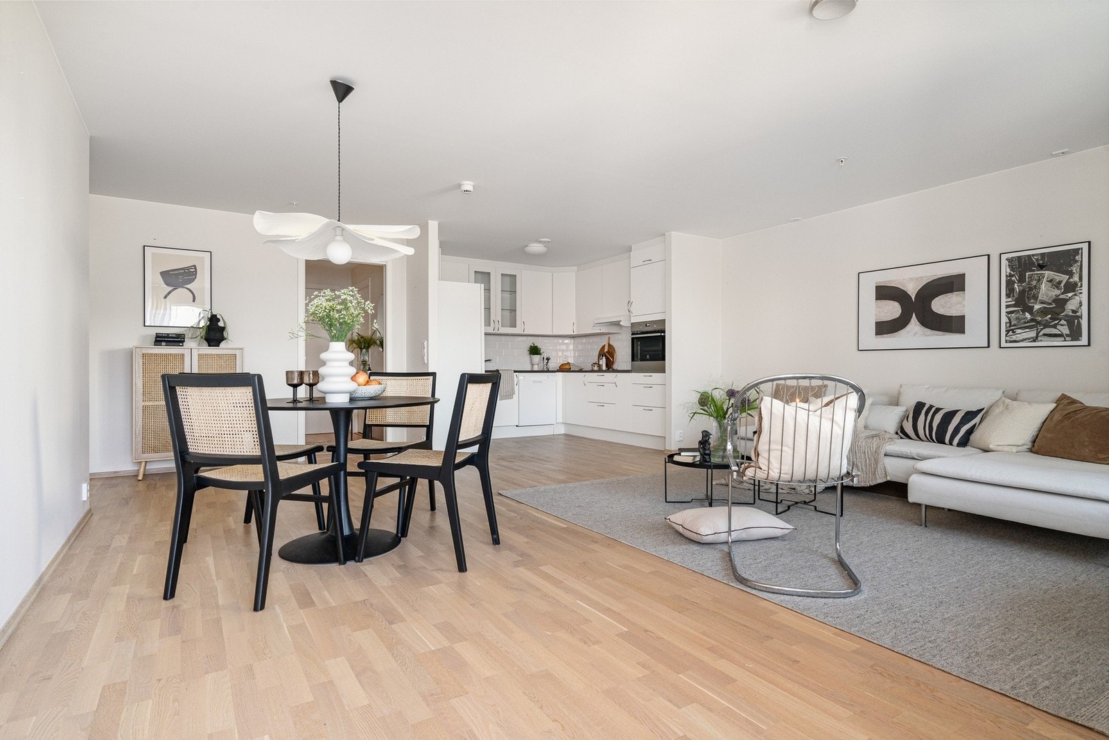 Bilde fra stue i tilsvarende leilighet (hentet fra prospekt). Galleribilde