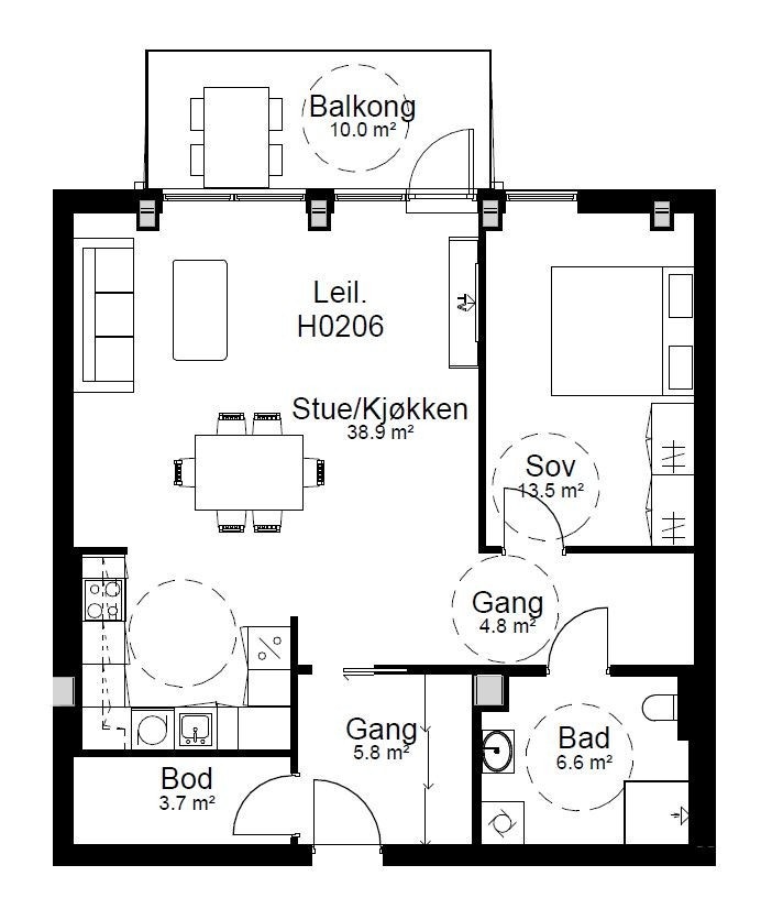 Planløsning Galleribilde