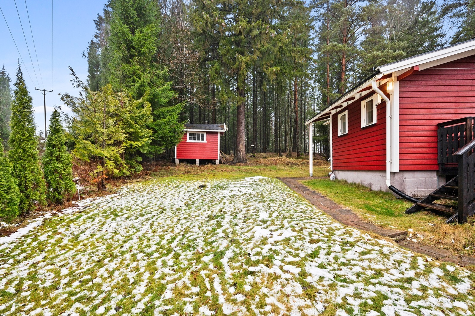 Uthus med ekstra lagringsplass. Galleribilde