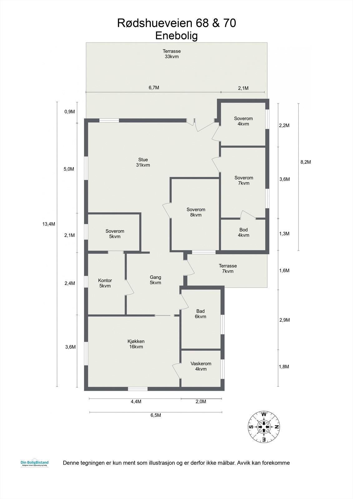 Rødshueveien 68 - Enebolig Galleribilde