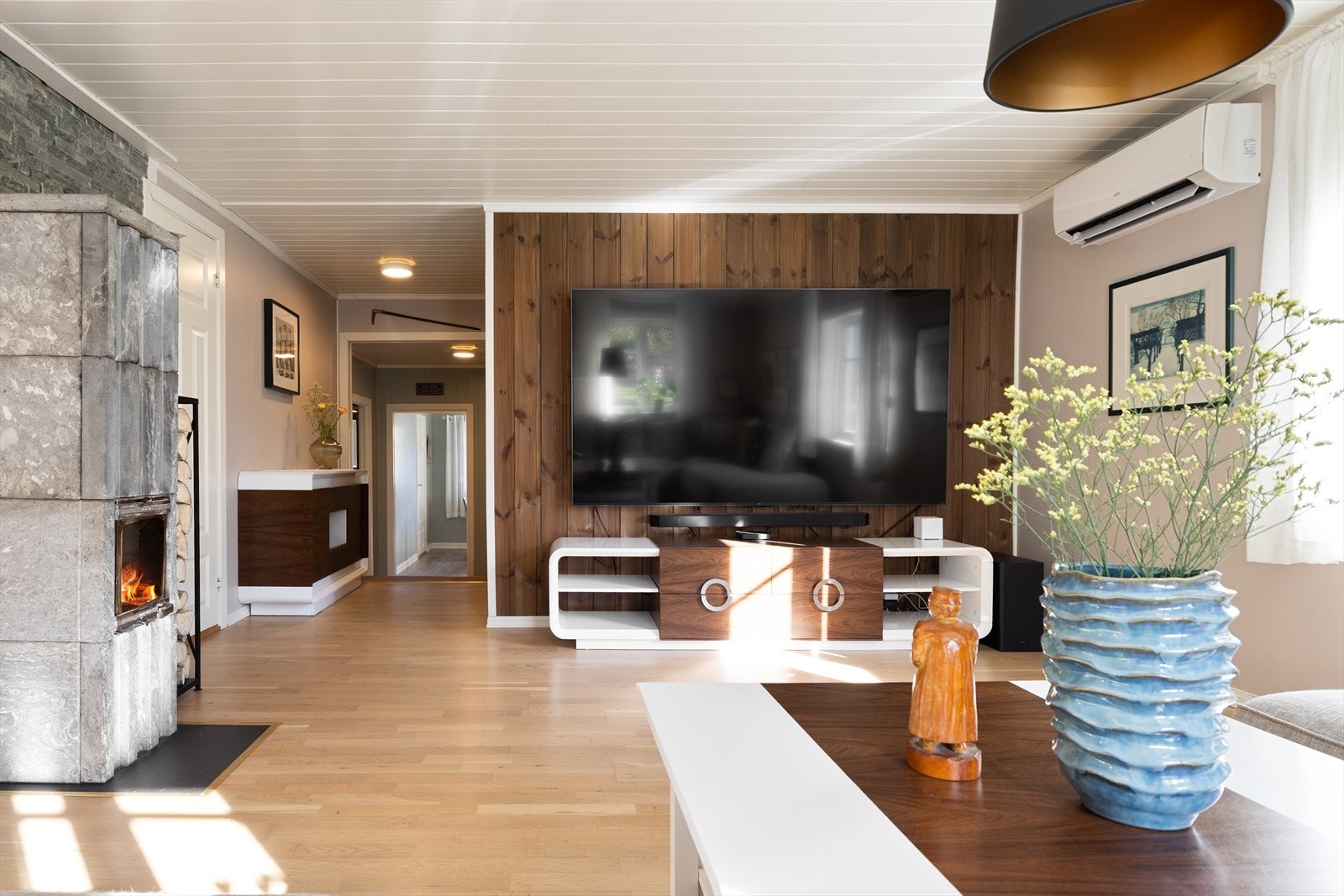 På dette planet er det stue og 3 soverom. Galleribilde