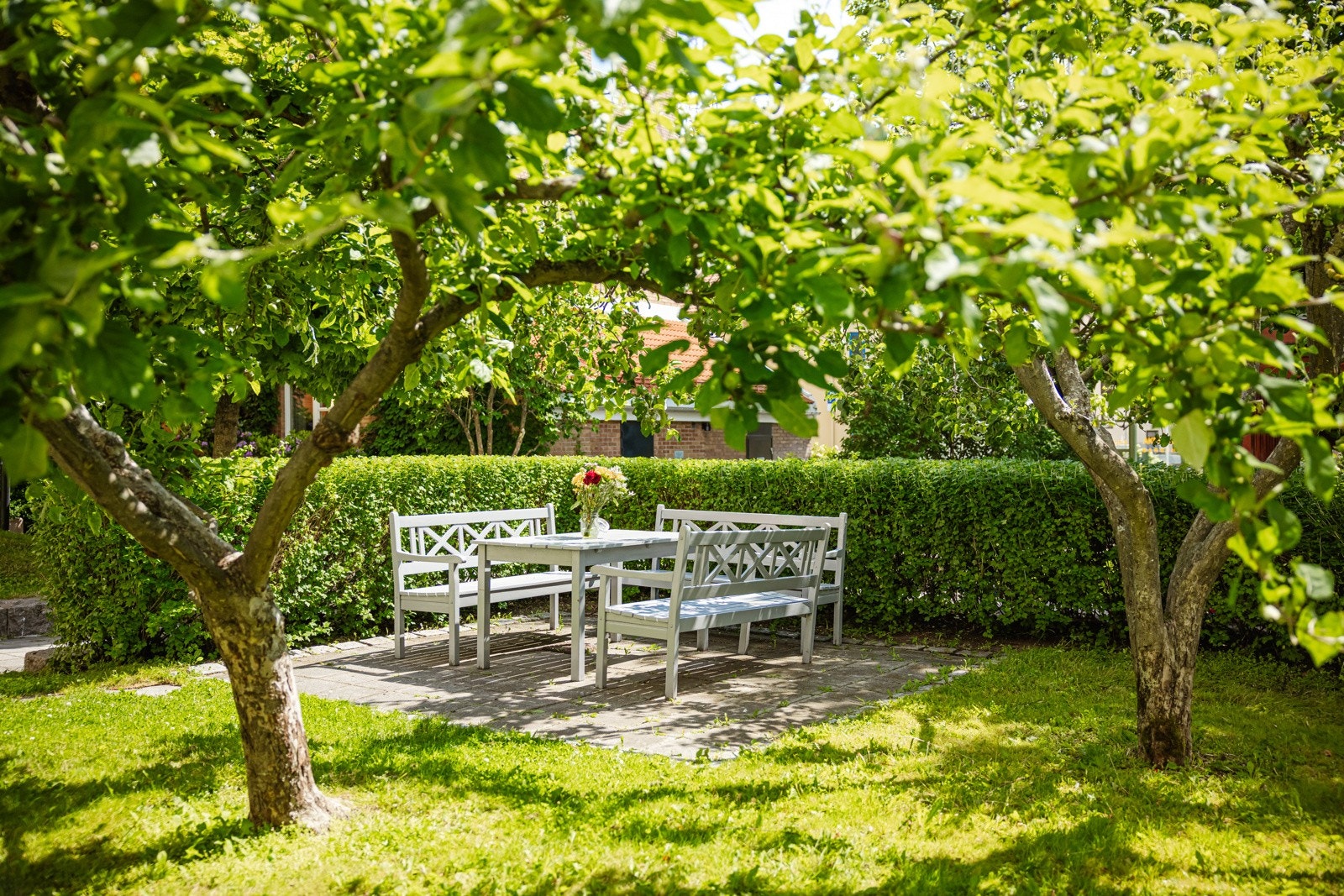 Borettslaget har tidligere vunnet prisen for Oslos peneste bakgård. Galleribilde