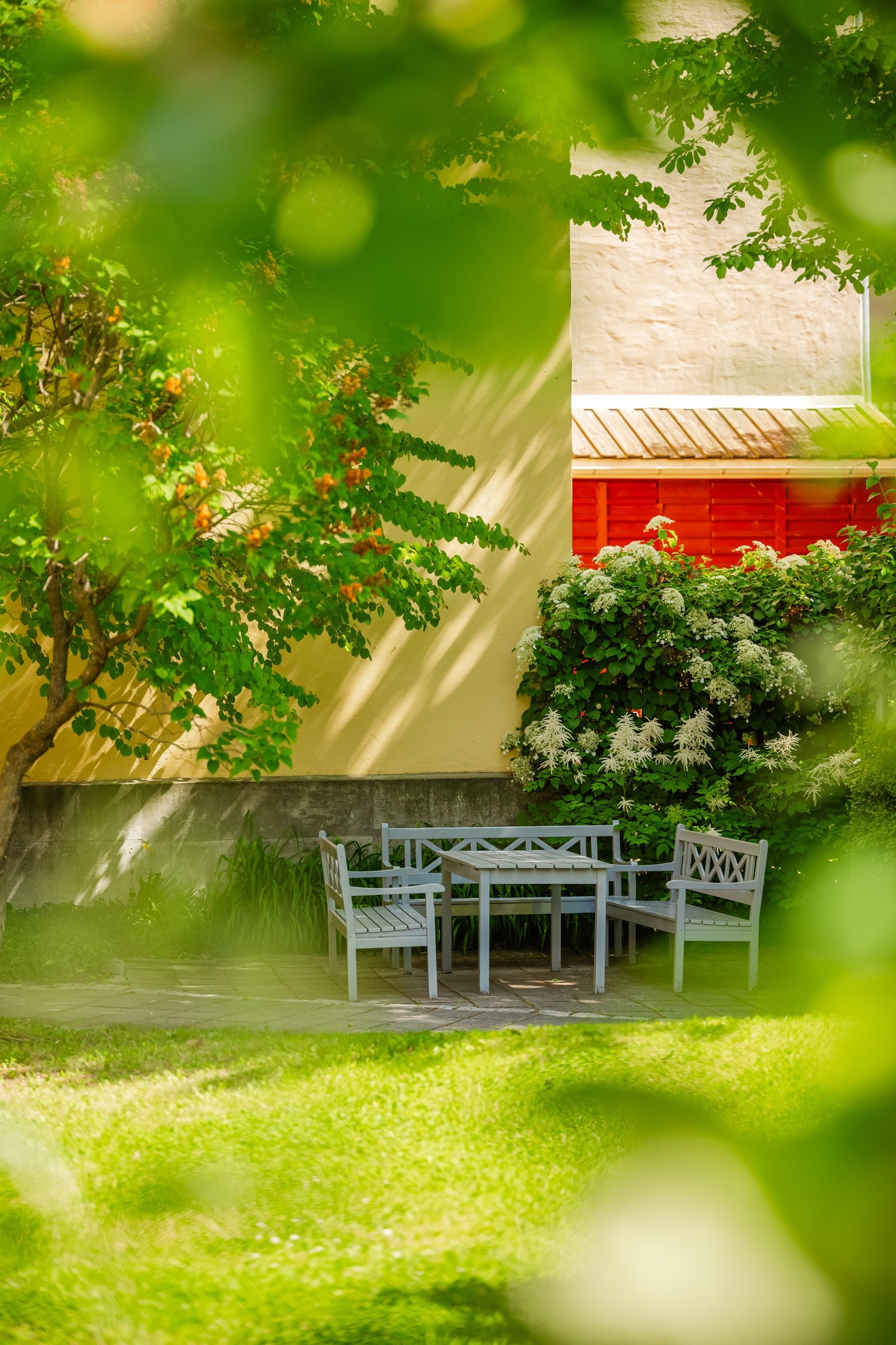 Pent opparbeidet med flere sittegrupper. Galleribilde