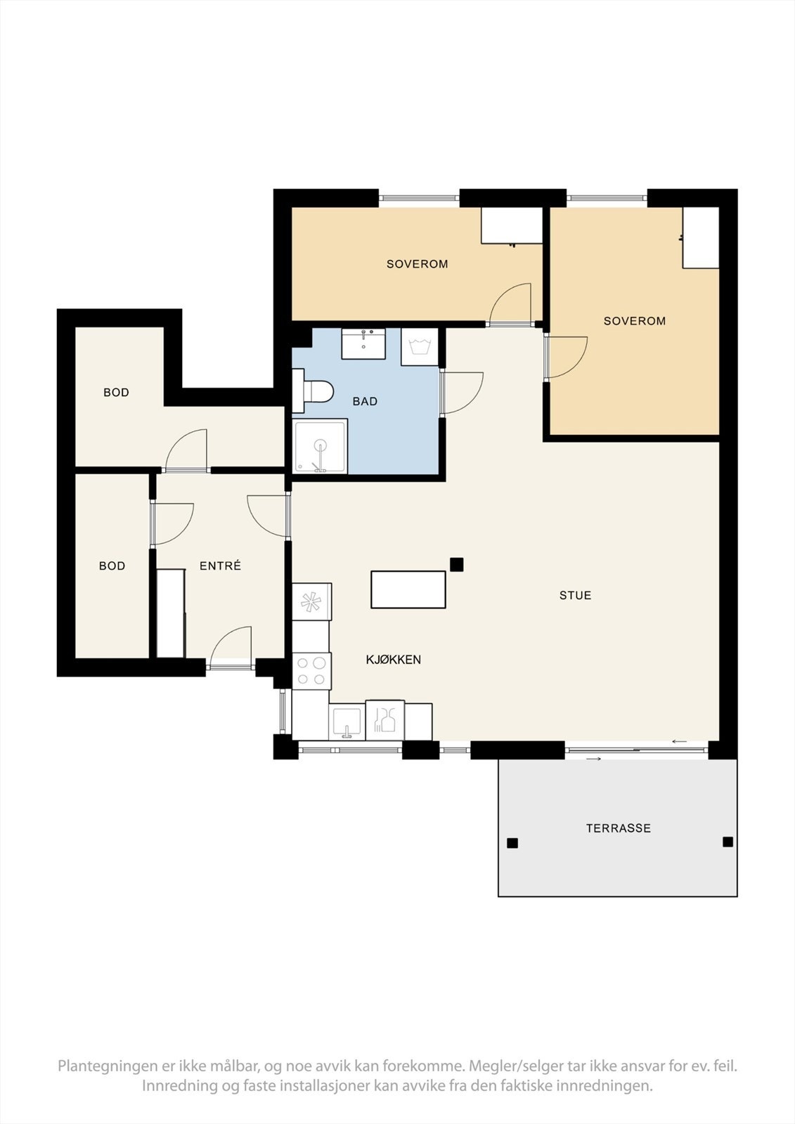 Plantegning. Velkommen på visning! Galleribilde