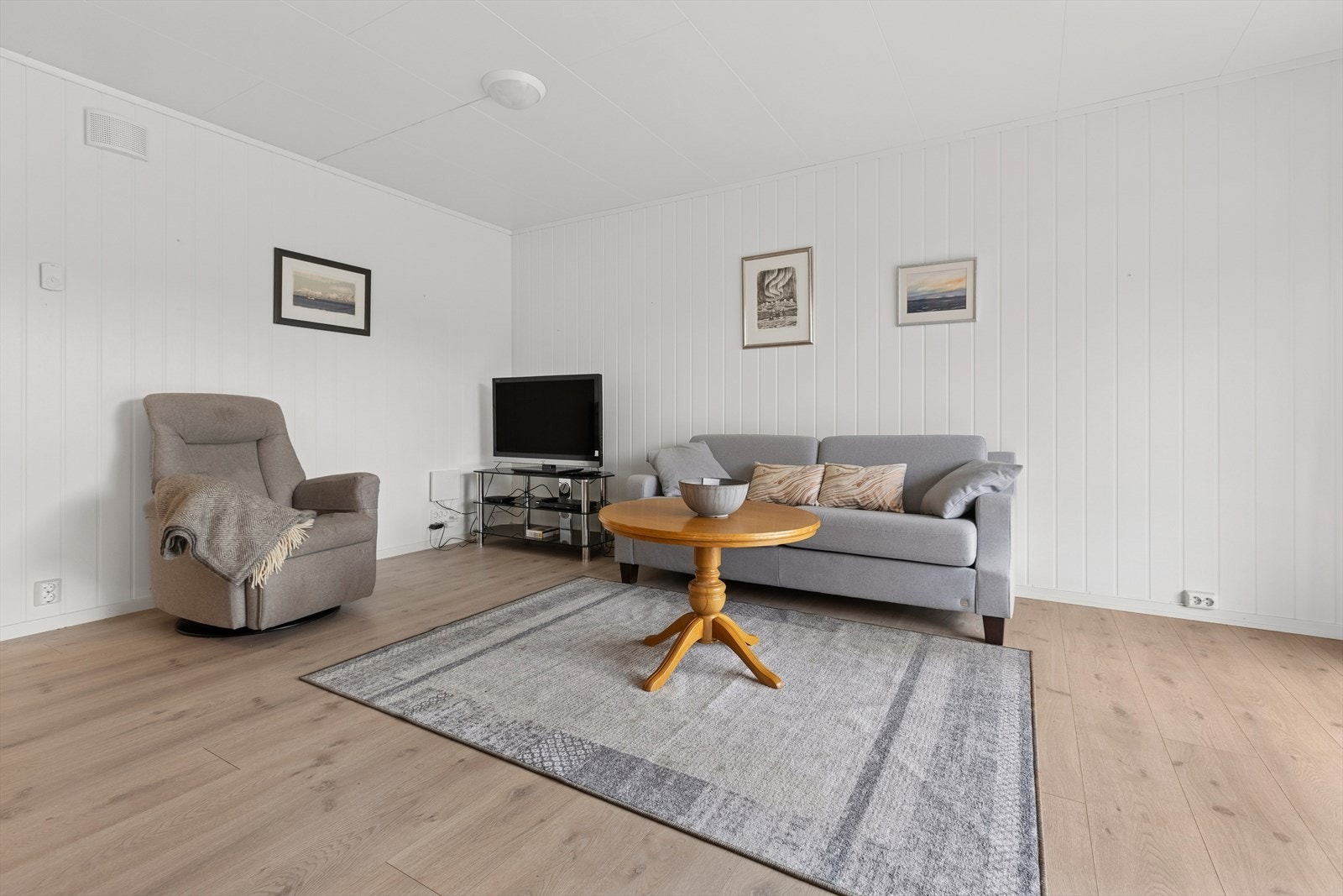 Leiligheten har balansert ventilasjon som sørger for et bedre inneklima. Galleribilde