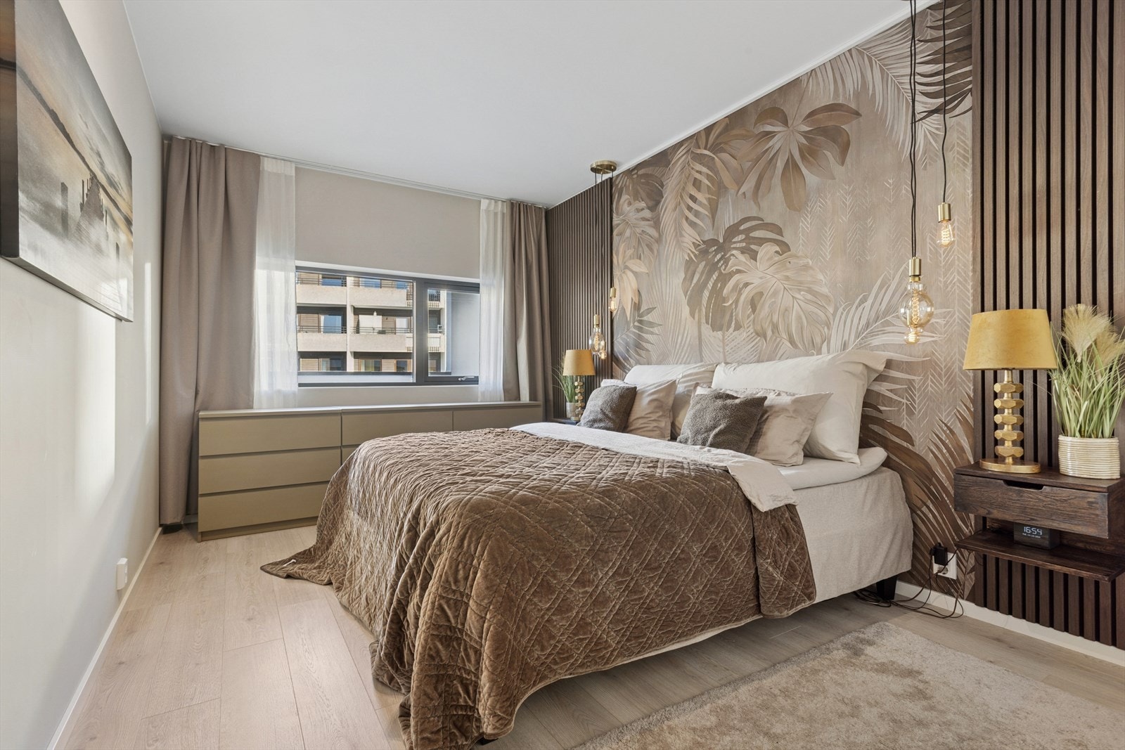 Leiligheten har to soverom. Galleribilde