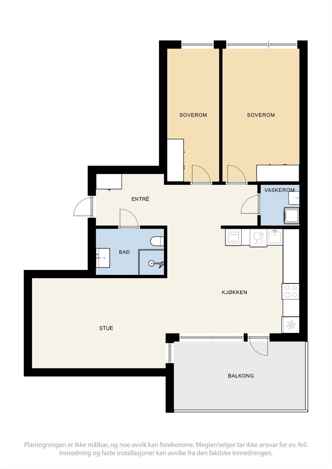 Plantegning. Galleribilde