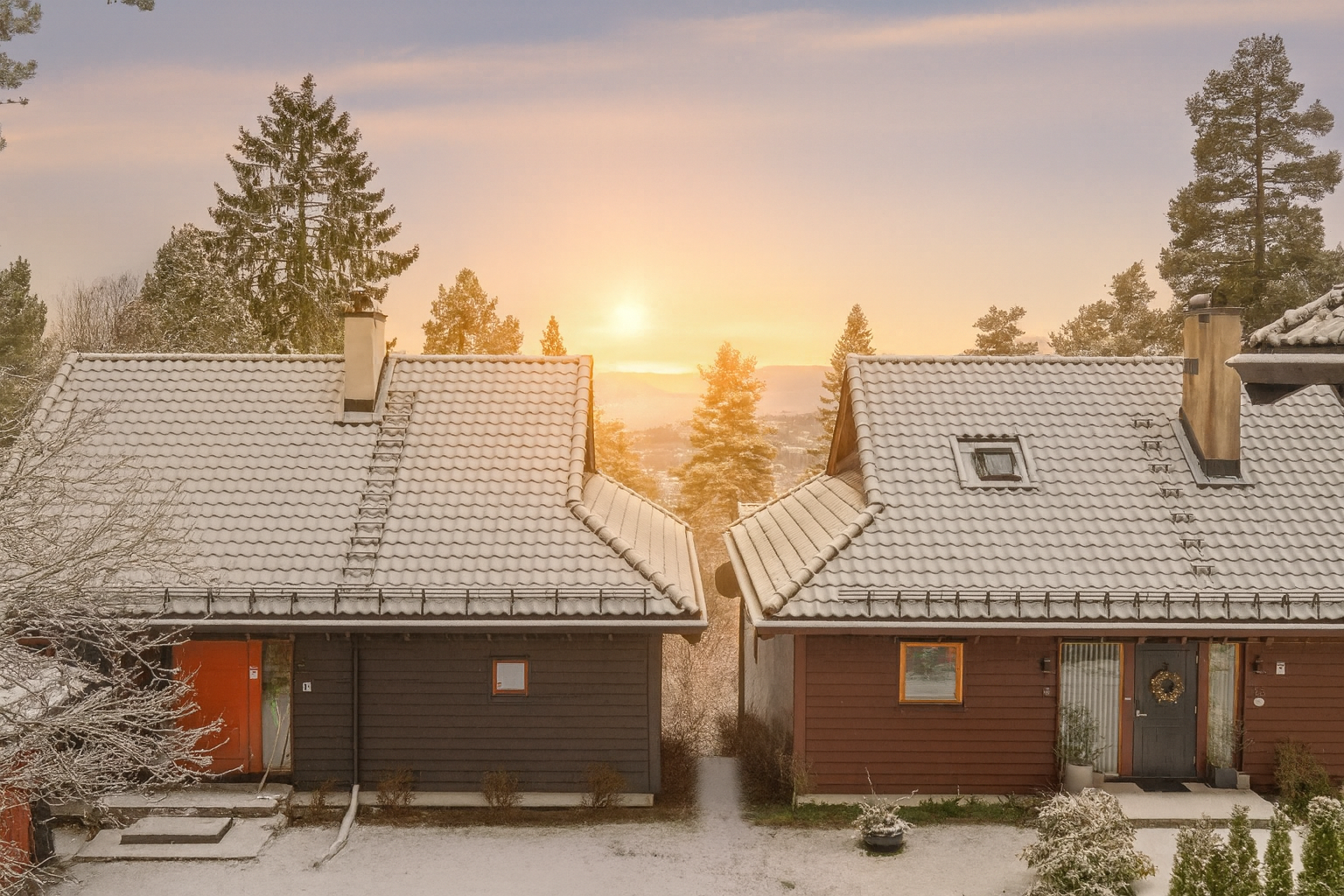 Utsikt fra balkongen. Galleribilde