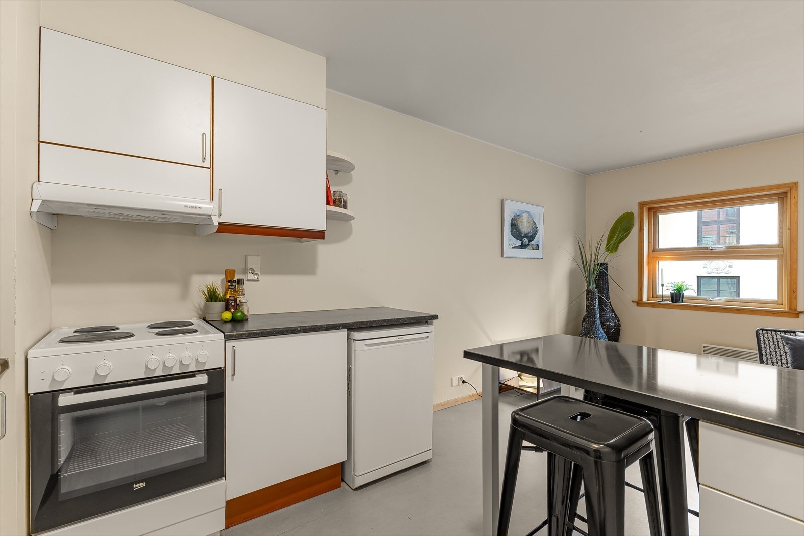 Kjøkken mot stue Galleribilde