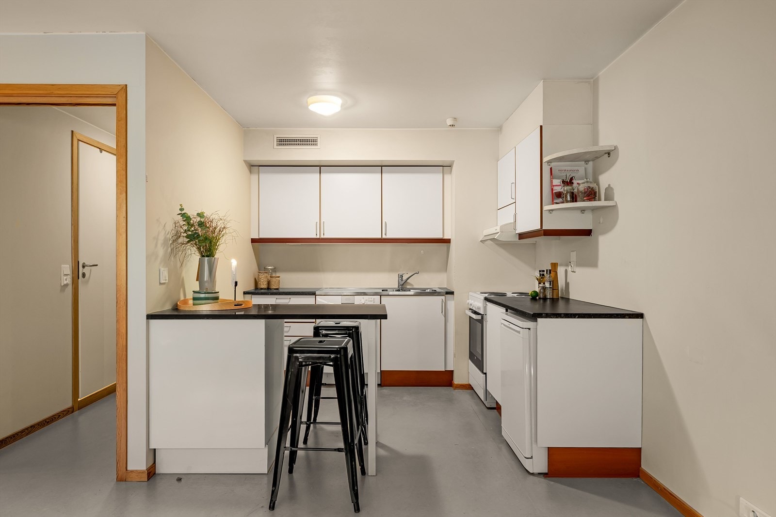 God plass på kjøkken Galleribilde