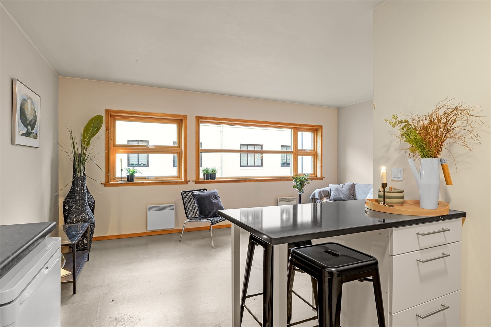 Fra kjøkken mot stue Galleribilde