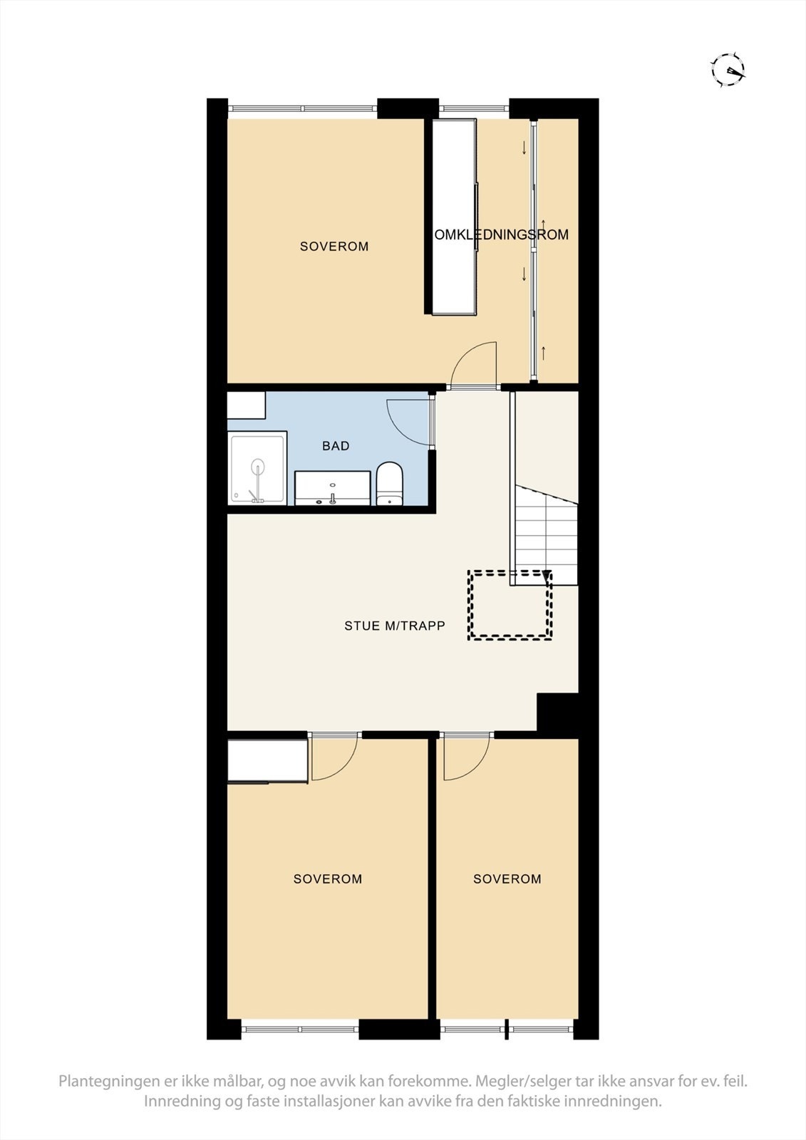 Plantegning - 2. etasje. Galleribilde