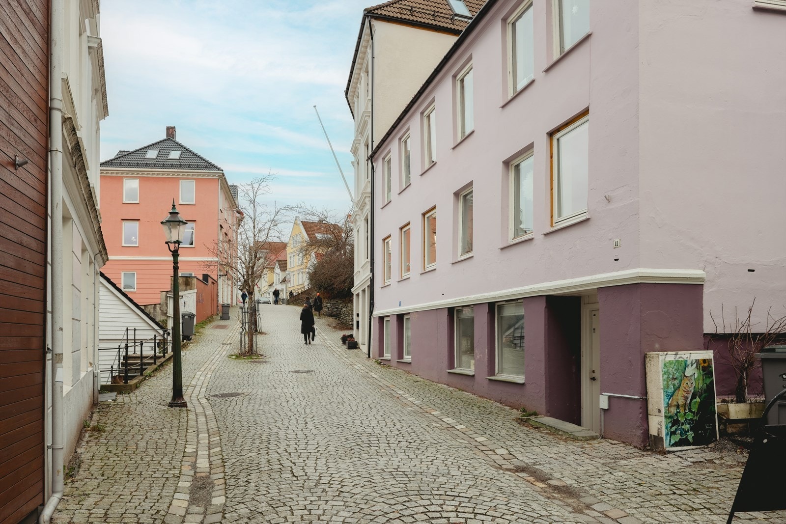 I 2023 ble det gjennomført fasaderenovering og vedlikehold på tak Galleribilde