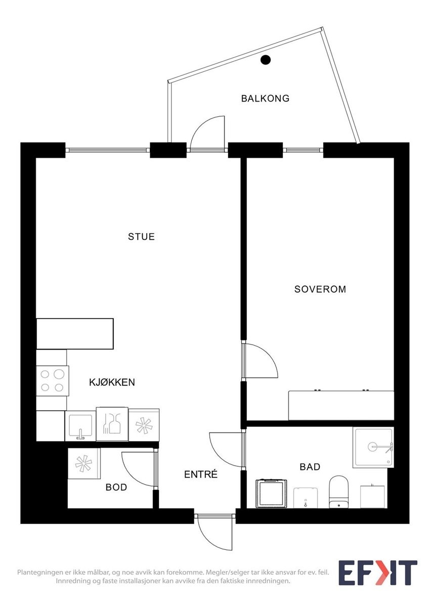 Plantegning. Galleribilde