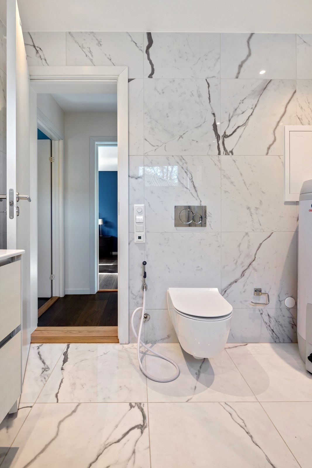 I tilknytning til soveromsfløyen ligger baderom nr. 2. Galleribilde