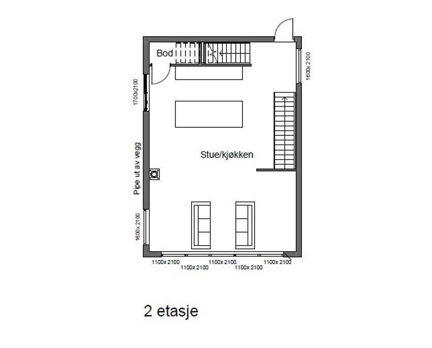 1. etasje Galleribilde