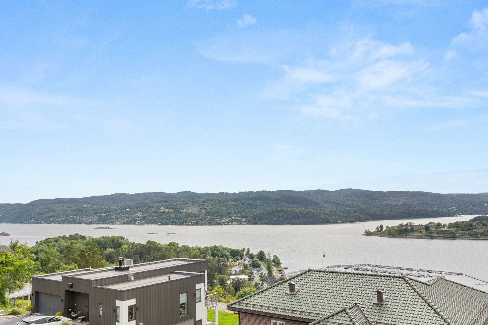 Nydelig fjordutsikt Galleribilde