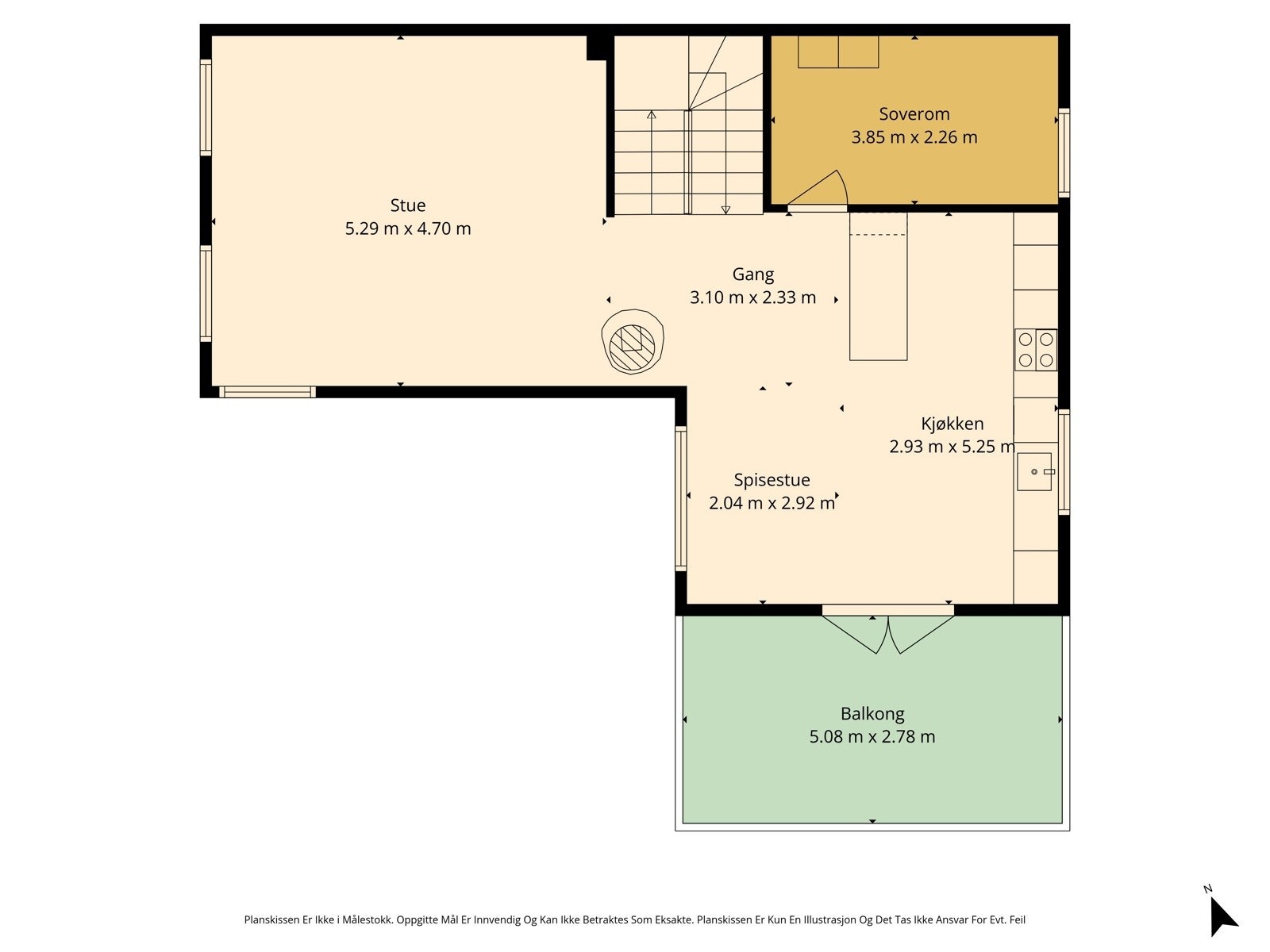 Plantegning: 2. etasje Galleribilde
